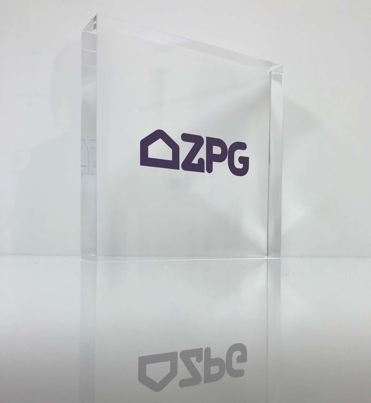 Clear Acrylic Block Award