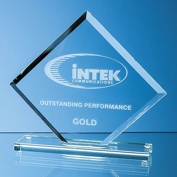 Jade Glass Square Award