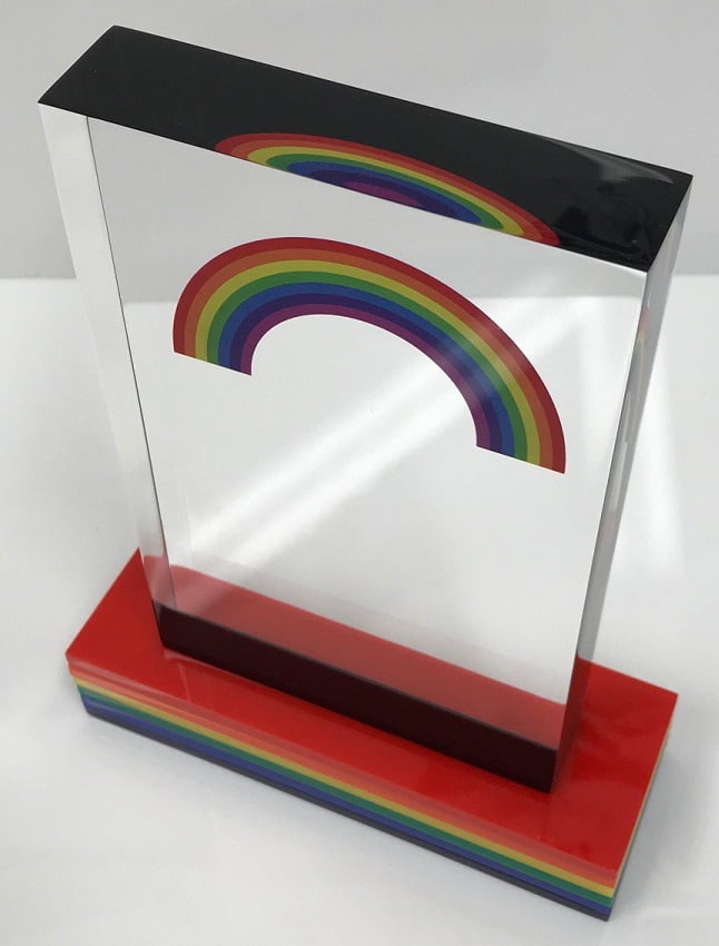 Acrylic Rainbow Award