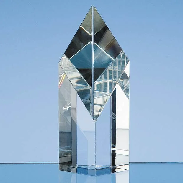 Optical Crystal Sloped Facet Award