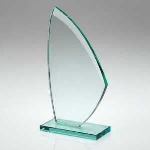 Jade Glass Sail Plaque