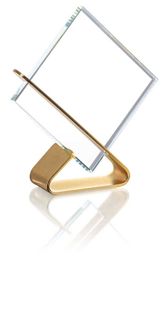 Elevate Gold Glass Award