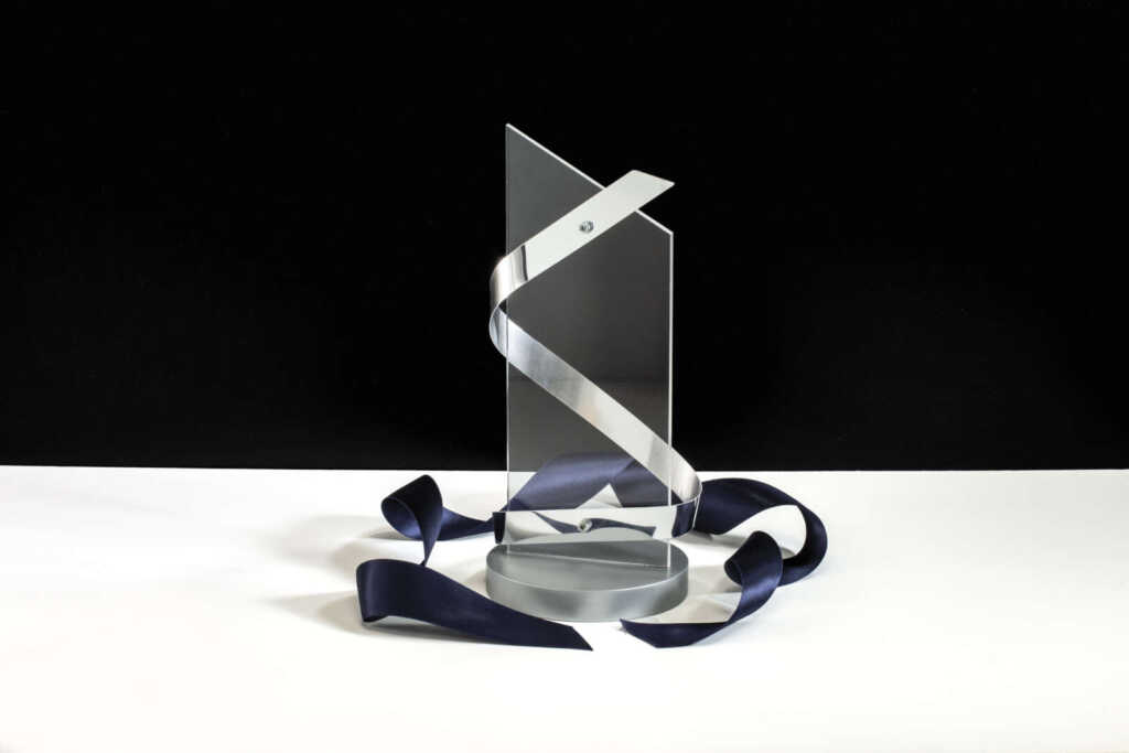 Infinity Ribbon Glass Award